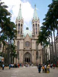 Kirche im Zentrum von Sao Paulo